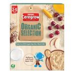 Nestle Ceregrow Organic Selection, Multigrain Cereal with Ragi and Mixed Fruits - From 2 to 5 Years