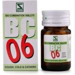 Schwabe Homeopathy Bio Combination 06 - Cough, Cold & Catarrh