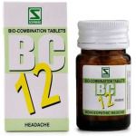 Schwabe Homeopathy Bio Combination 12 - Headache