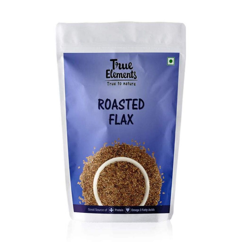 True Elements Roasted Flax Seeds