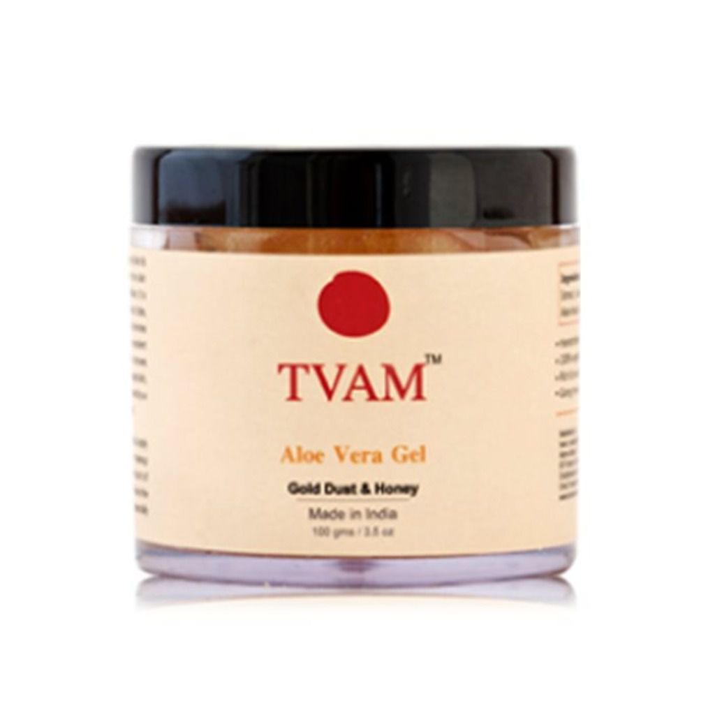 Tvam Aloe Vera Body Gel - Gold Dust And Honey