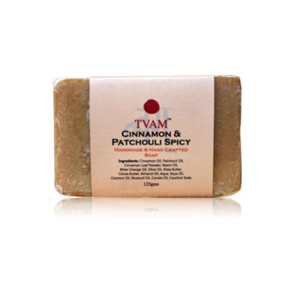 Tvam Cinnamon & Patchouli Soap Handmade