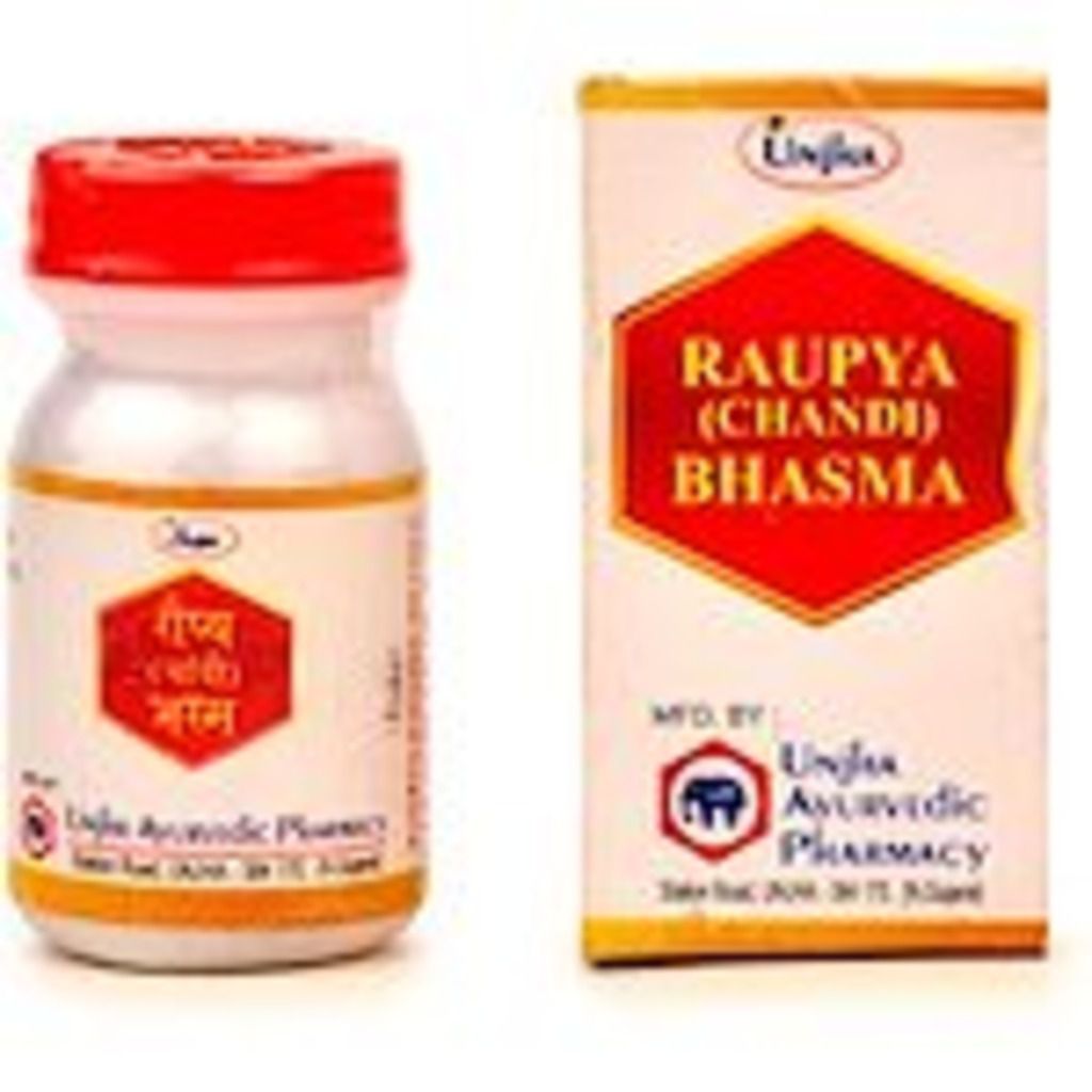 Unjha Roupya ( Chandi ) Bhasma