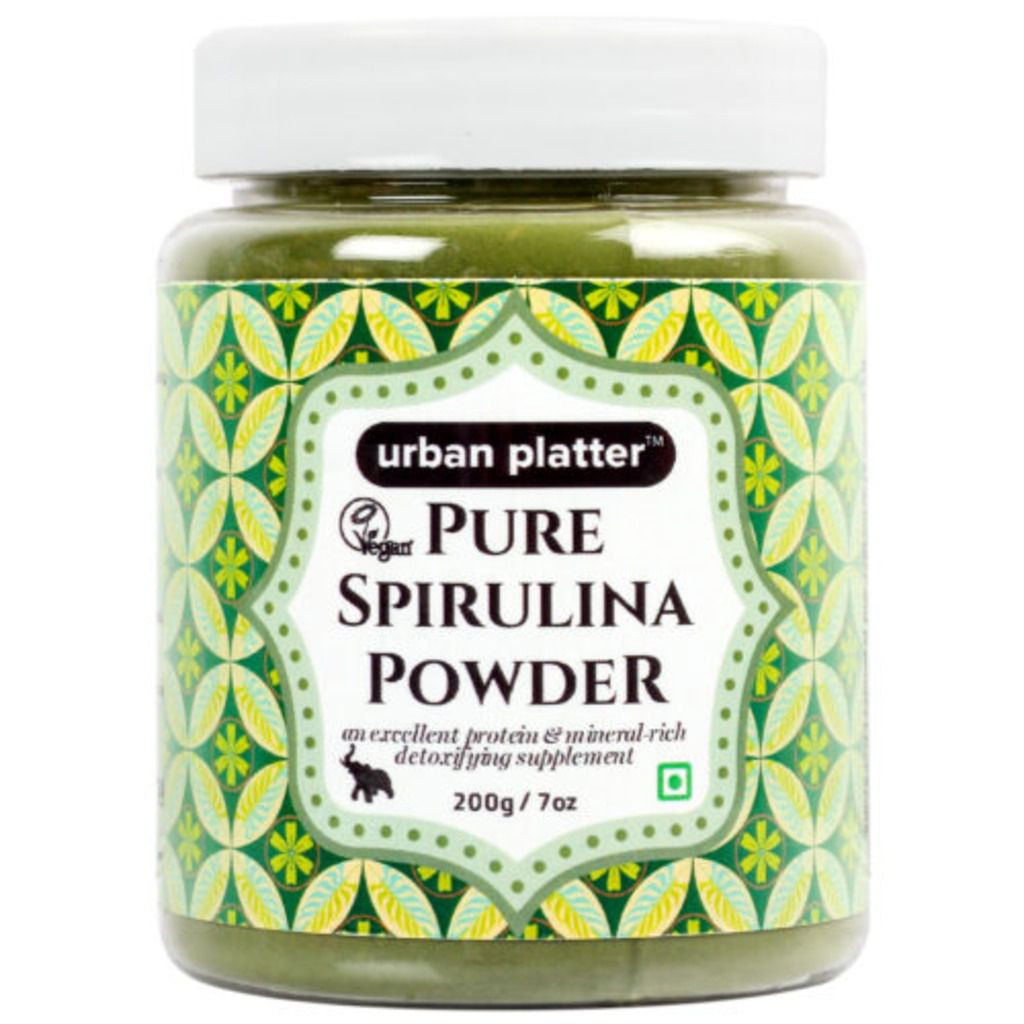 Urban Platter Pure Spirulina Powder Jar