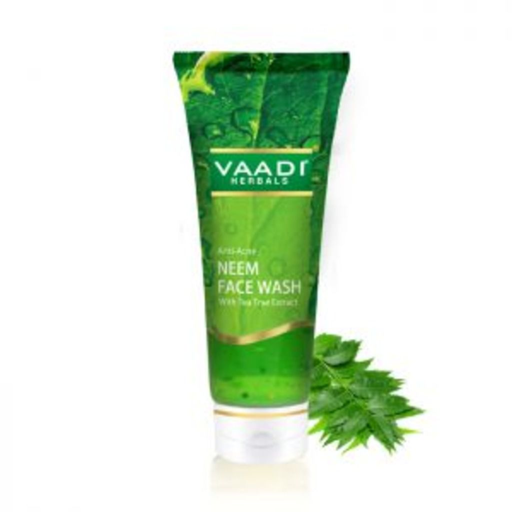 Vaadi Herbals Anti - Acne Neem Face Wash with Tea Tree Extract