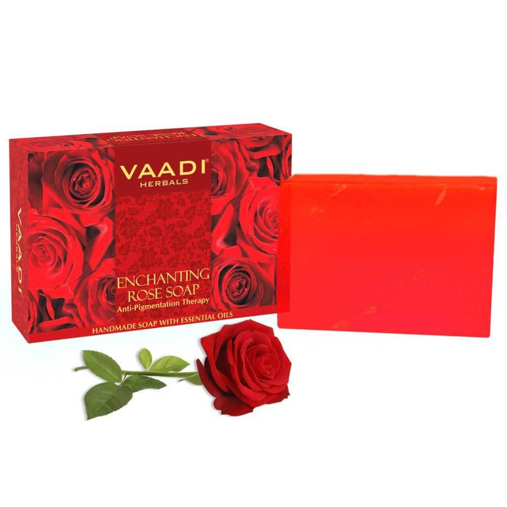 Vaadi Herbals Enchanting Rose Soap With Mulberry Extract