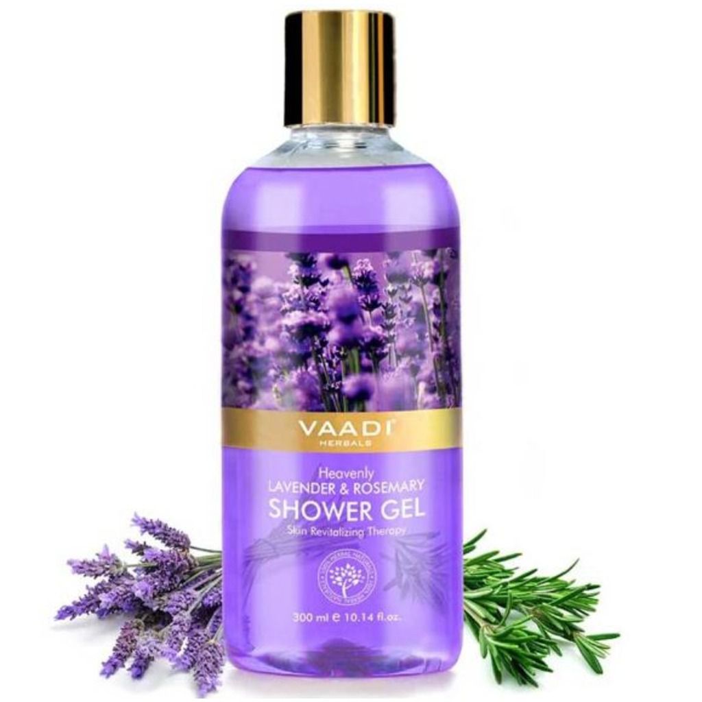 Vaadi Herbals Heavenly Lavender and Rosemarry Shower Gel