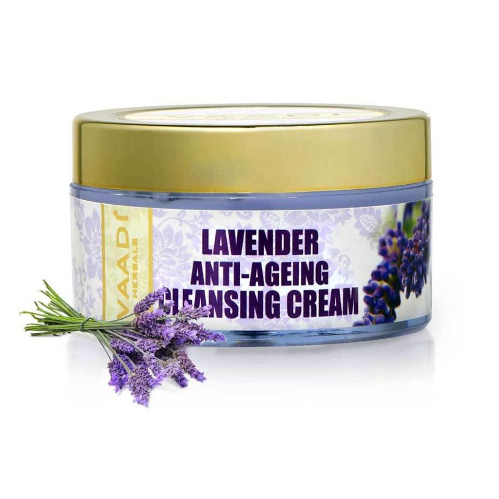 Vaadi Herbals Lavender Anti - Ageing Cleansing Cream