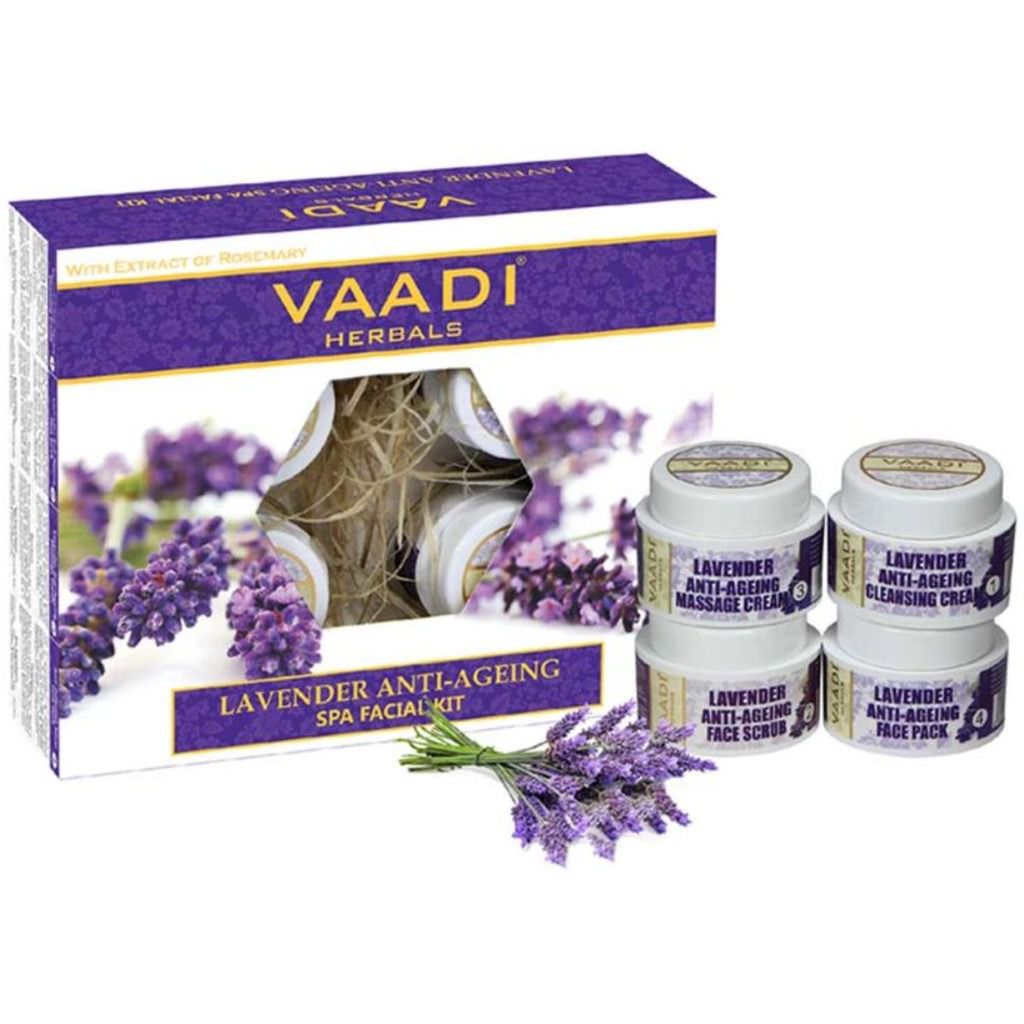 Vaadi Herbals Lavender Anti - Ageing SPA Facial Kit