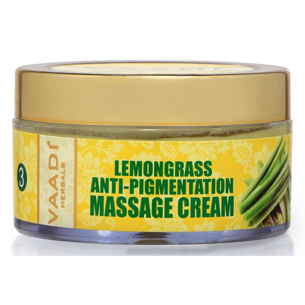 Vaadi Herbals Lemongrass Anti - Pigmentation Massage Cream