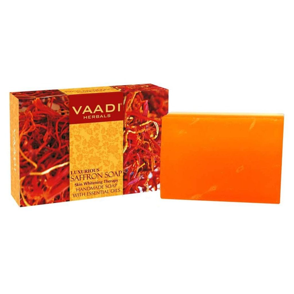 Vaadi Herbals Luxurious Saffron Soap - Skin Whitening Therapy