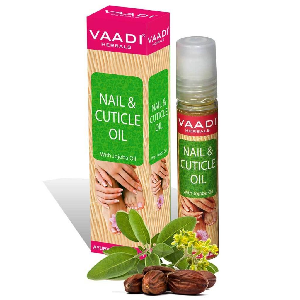 Vaadi Herbals Nail and Cuticle Oil with Jojoba Oil