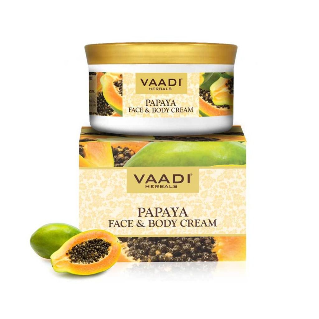 Vaadi Herbals Papaya Face and Body Cream