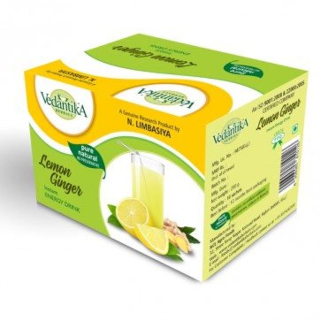 Vedantika Herbals Lemon Ginger Energy Drink