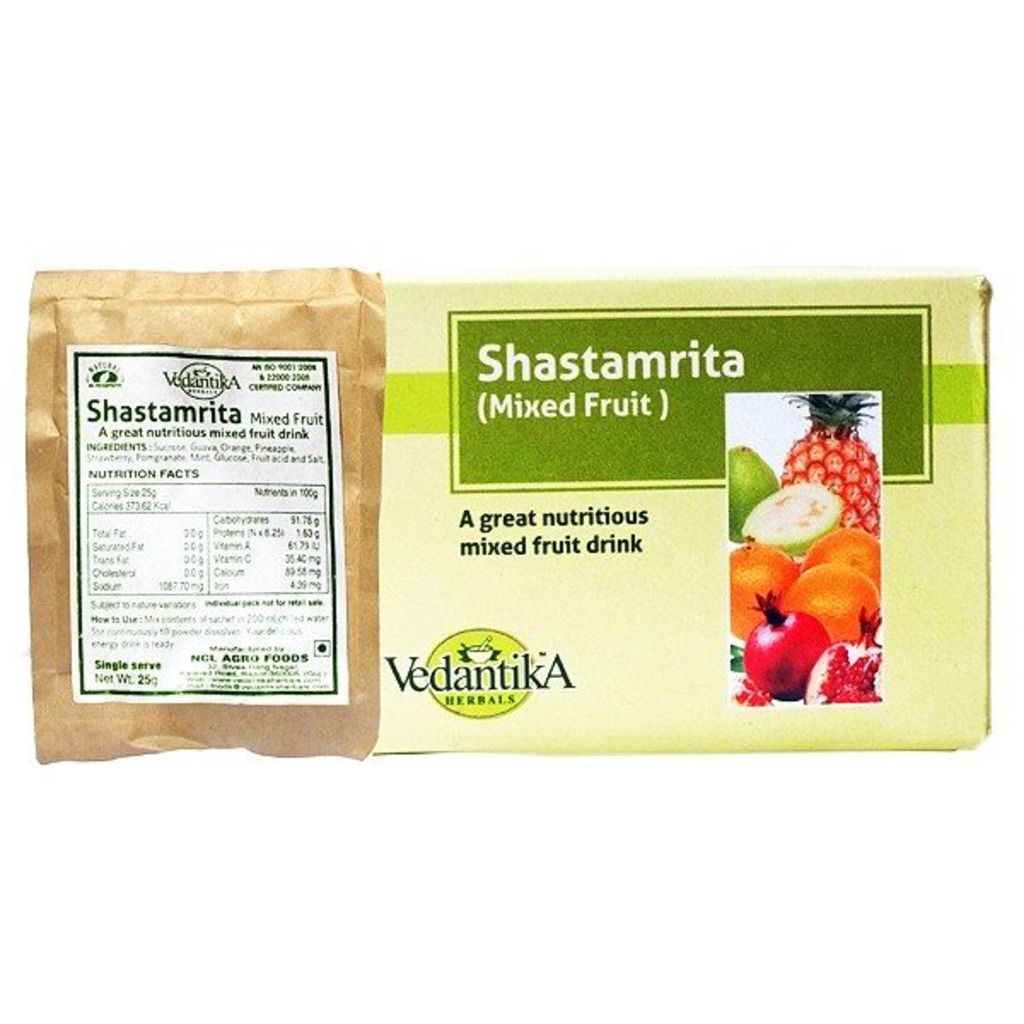 Vedantika Herbals Shastamrita Herbal Mixed Fruit Drink