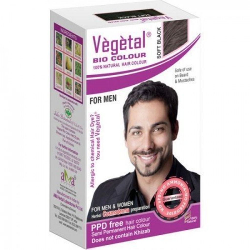 Buy Vegetal Bio Colour - Soft Black for Men online Canada | Free Expedited  shipping - Indian Products Shop CA