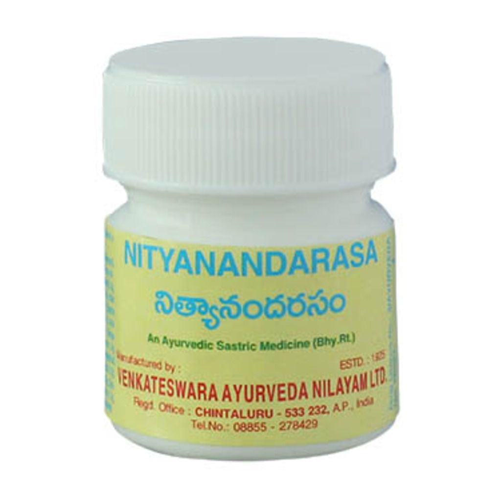 Venkateswara Ayurveda Nityananda Rasa
