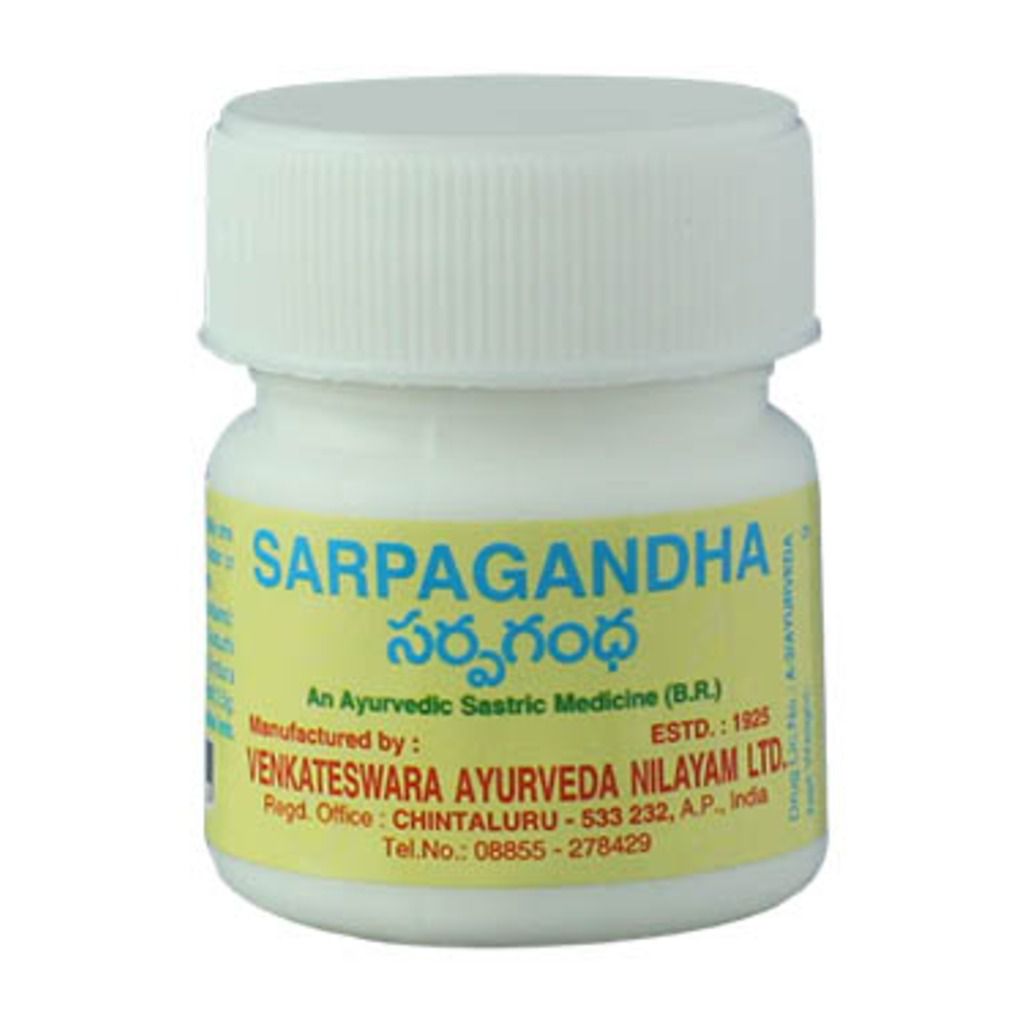 Venkateswara Ayurveda Sarpagandha