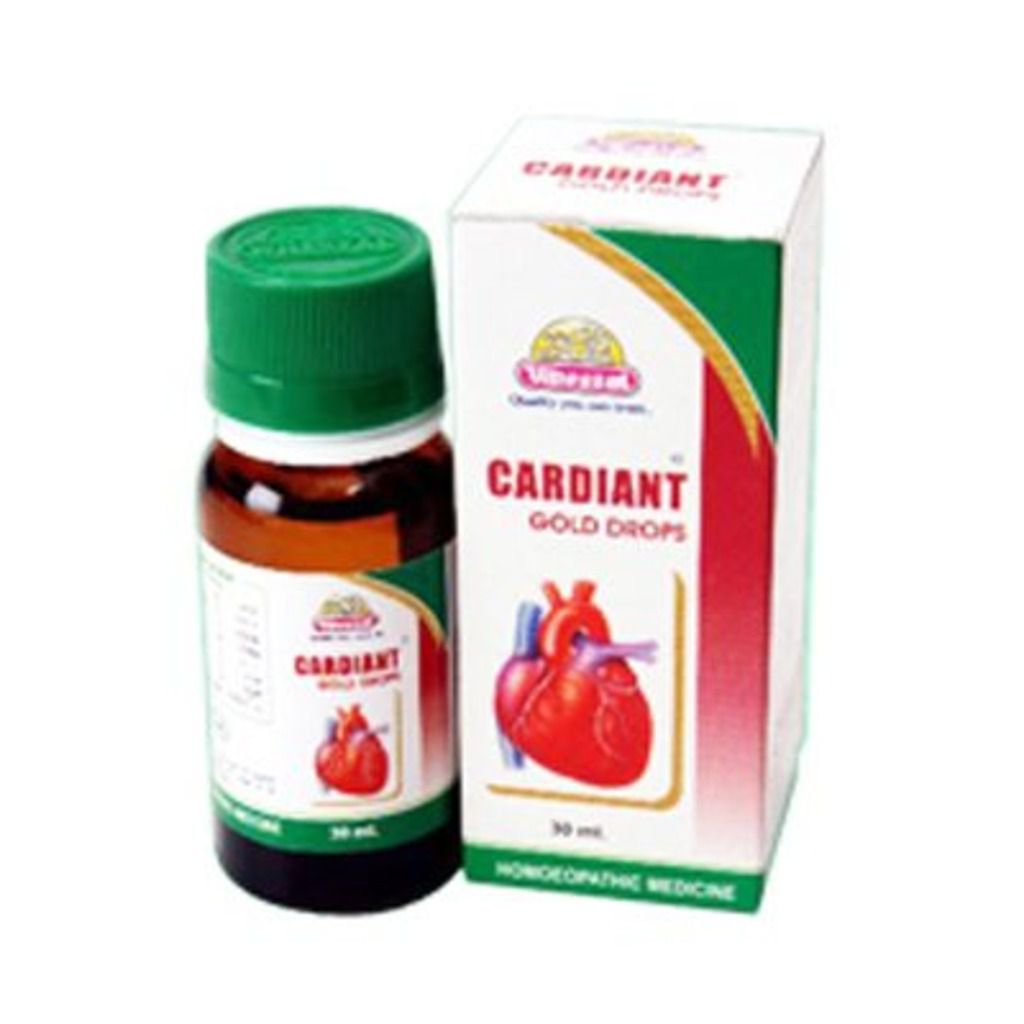 Wheezal Homeo Pharma Cardiant Gold Drops