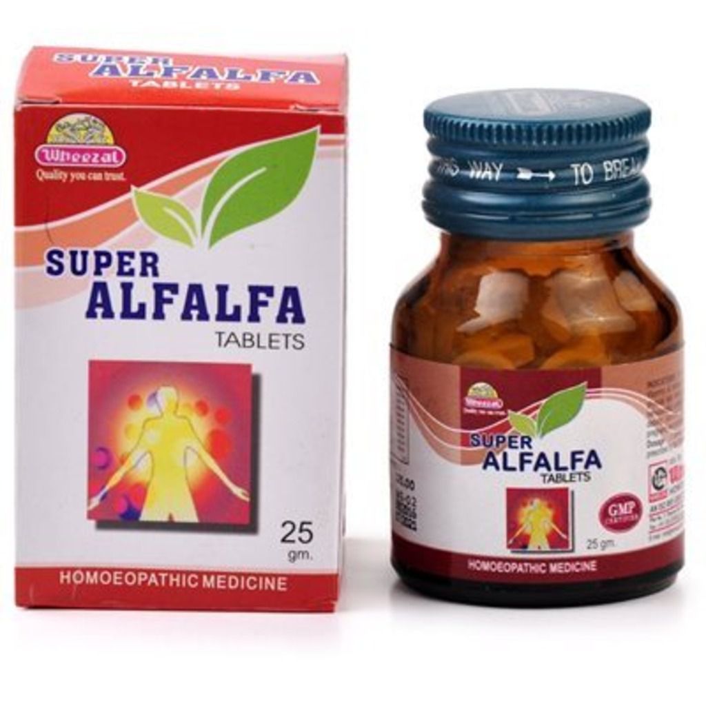 Wheezal Super Alfalfa Tablets
