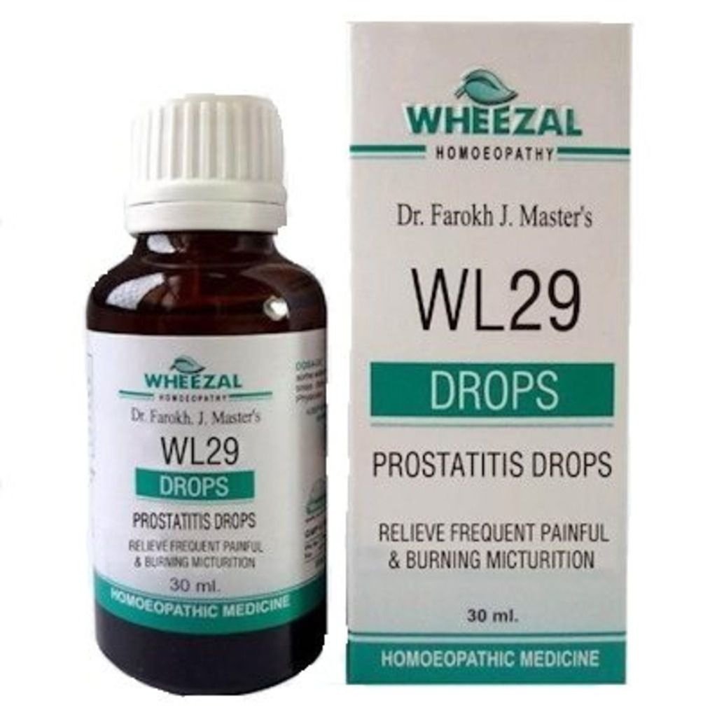 Wheezal WL - 29 Prostatitis Drops