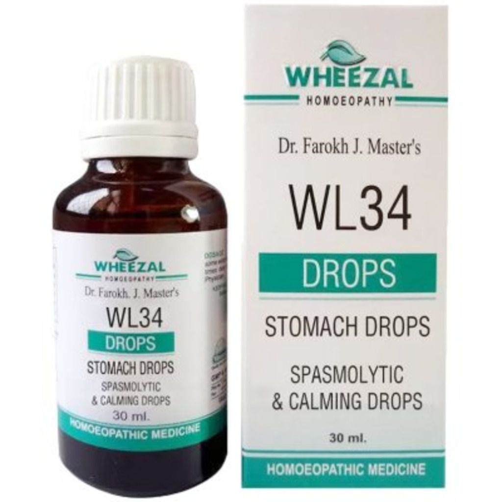 Wheezal WL - 34 Stomach Drops