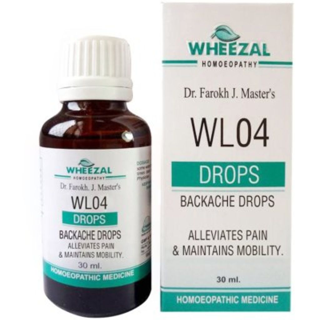 Wheezal WL - 4 Backache Drops