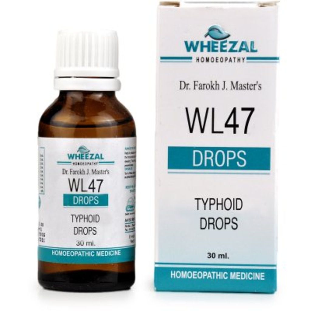 Wheezal WL - 47 Typhoid Drops