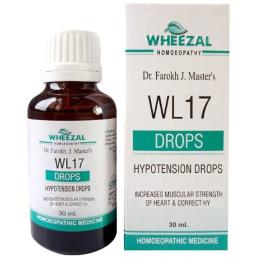 Wheezal WL - 17 Hypotension Drops