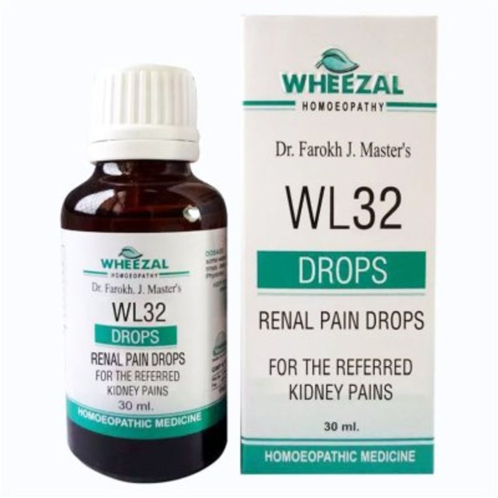 Wheezal WL - 32 Renal Pain Drops