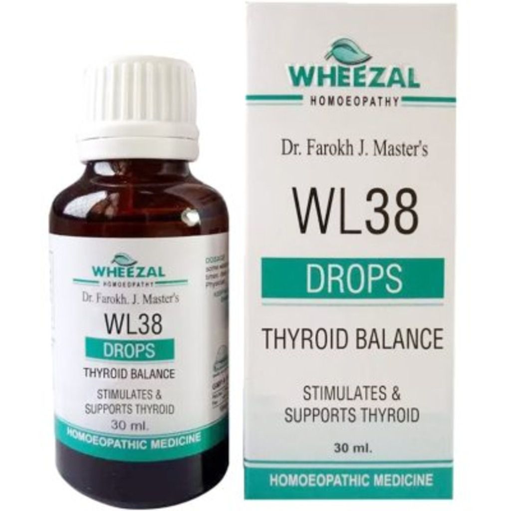 Wheezal WL - 38 Thyroid Balance Drops
