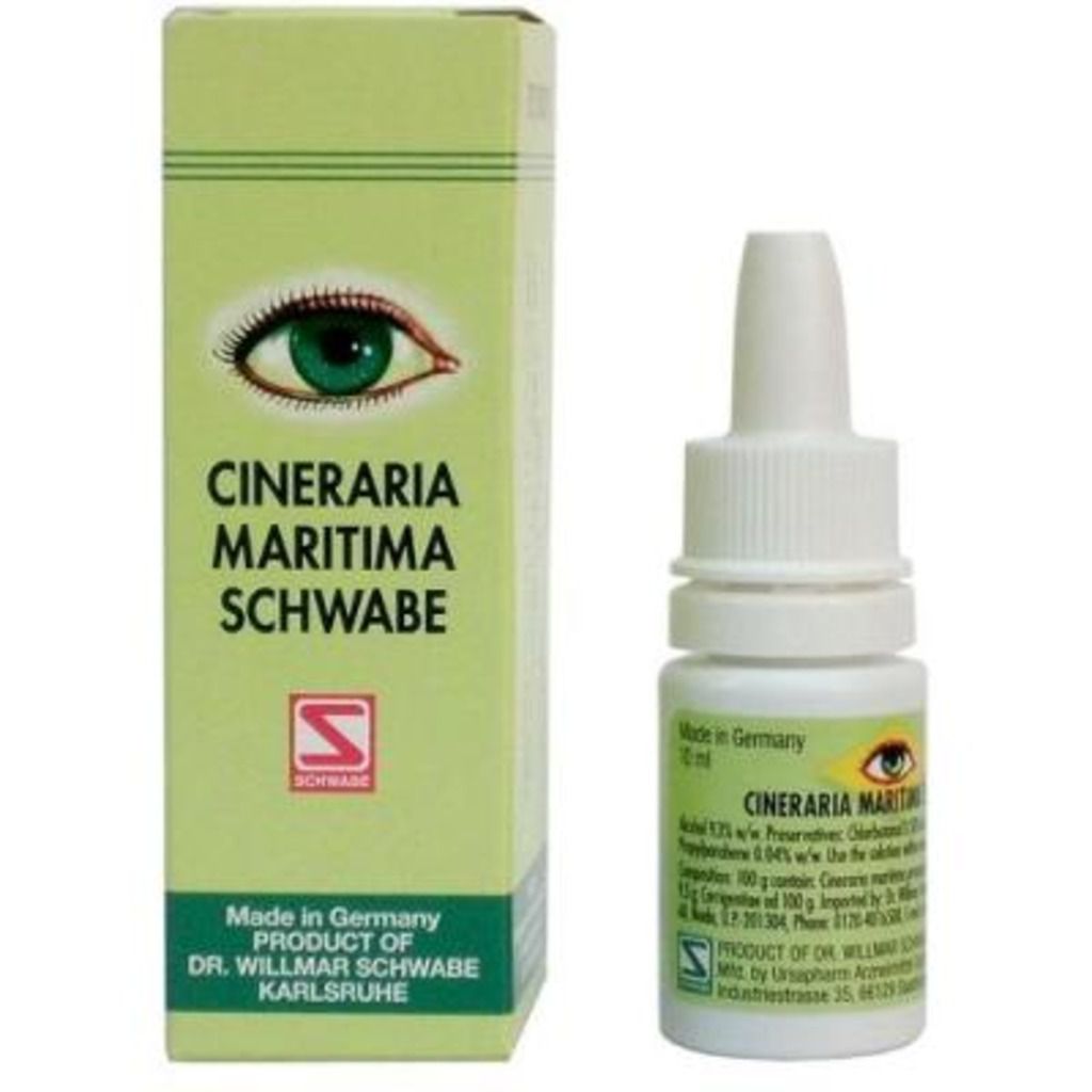 Willmar Schwabe Germany Cineraria Maritima Eye Drops ( Alcohol )