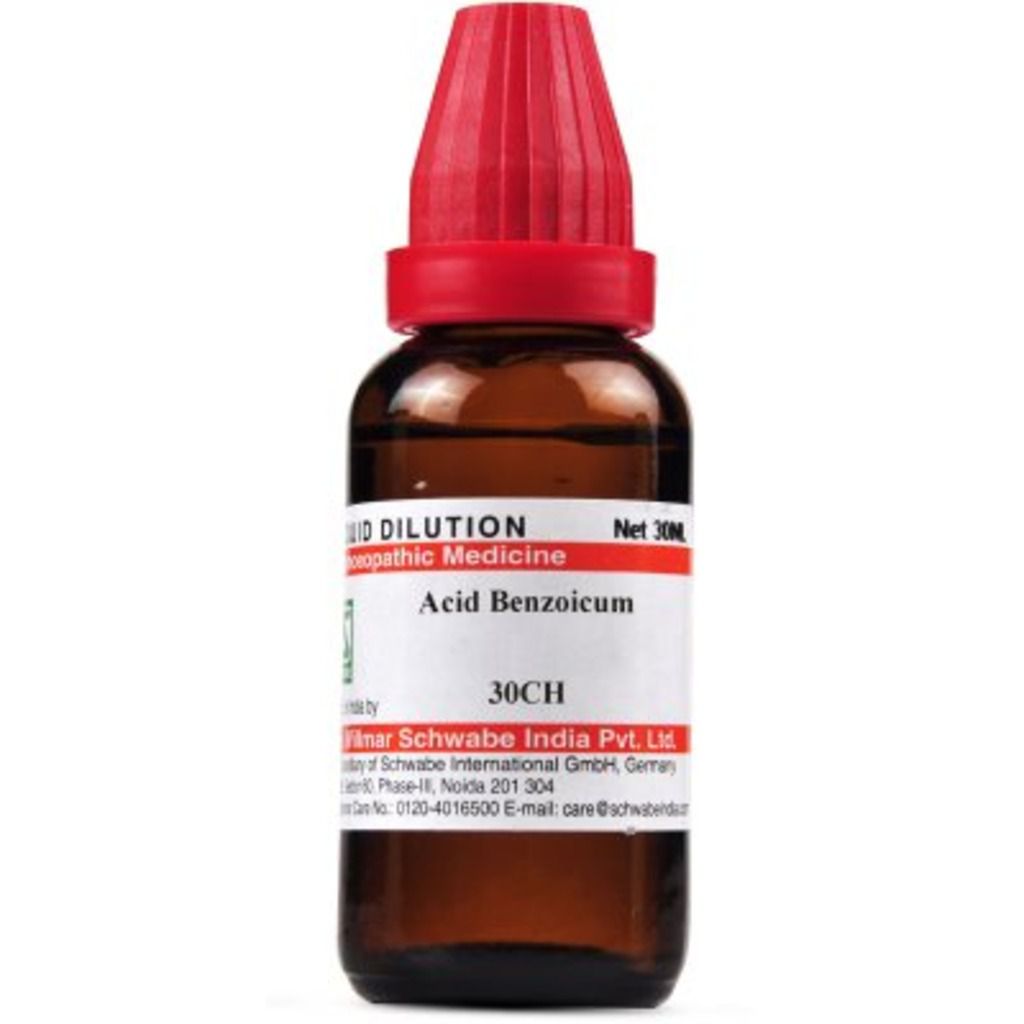 Willmar Schwabe India Acid Benzoicum - 30 ml