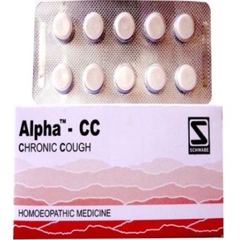 Willmar Schwabe India Alpha CC (Chronic Cough)