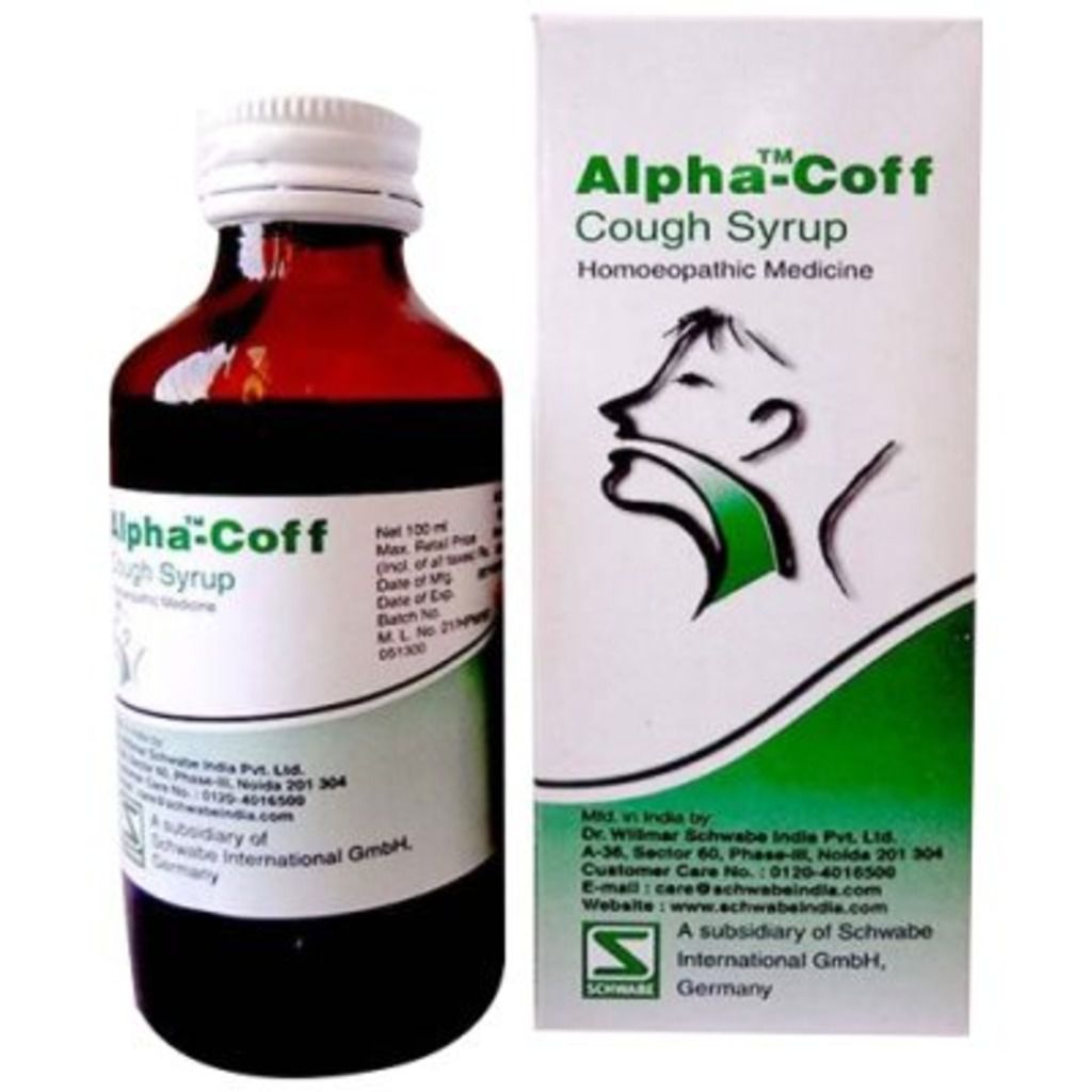 Willmar Schwabe India Alpha Coff (Cough Syrup)