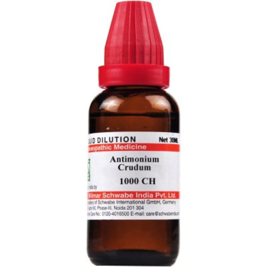 Willmar Schwabe India Antimonium Crudum - 30 ml