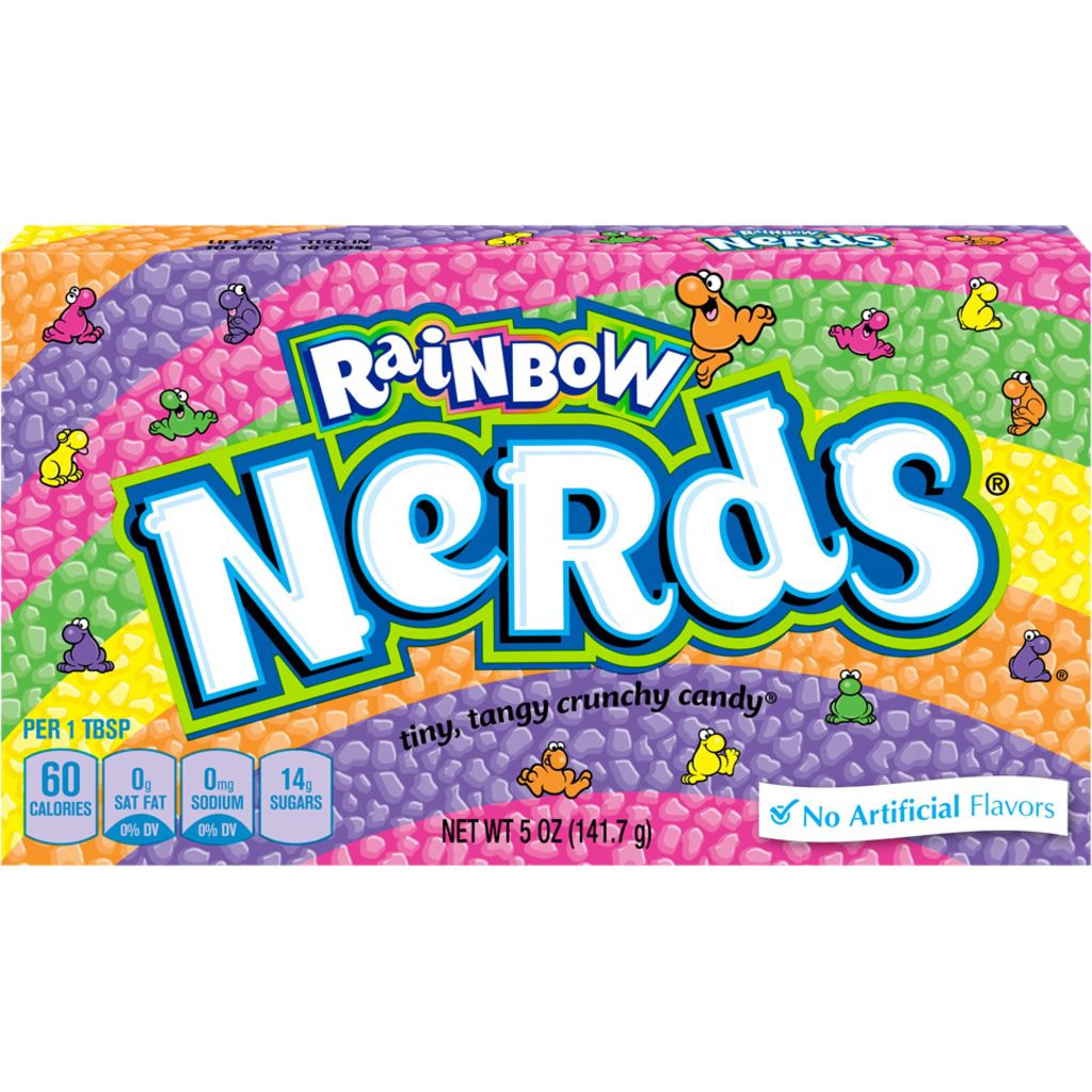 Wonka Nerds Rainbow Th Box