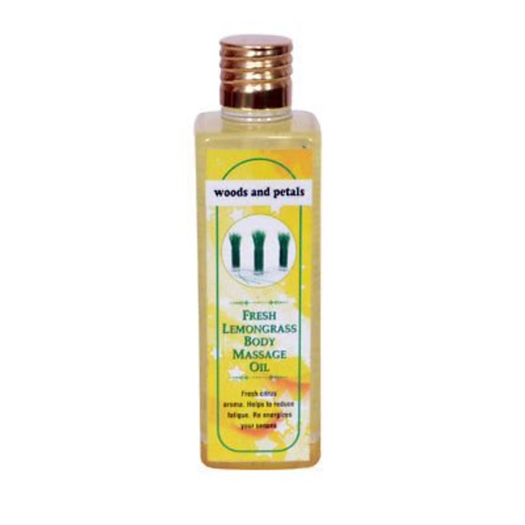 Woods and Petals Lemongrass Body Massage Oil