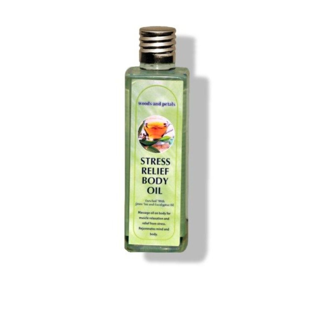 Woods and Petals Stress Relief body Massage oil
