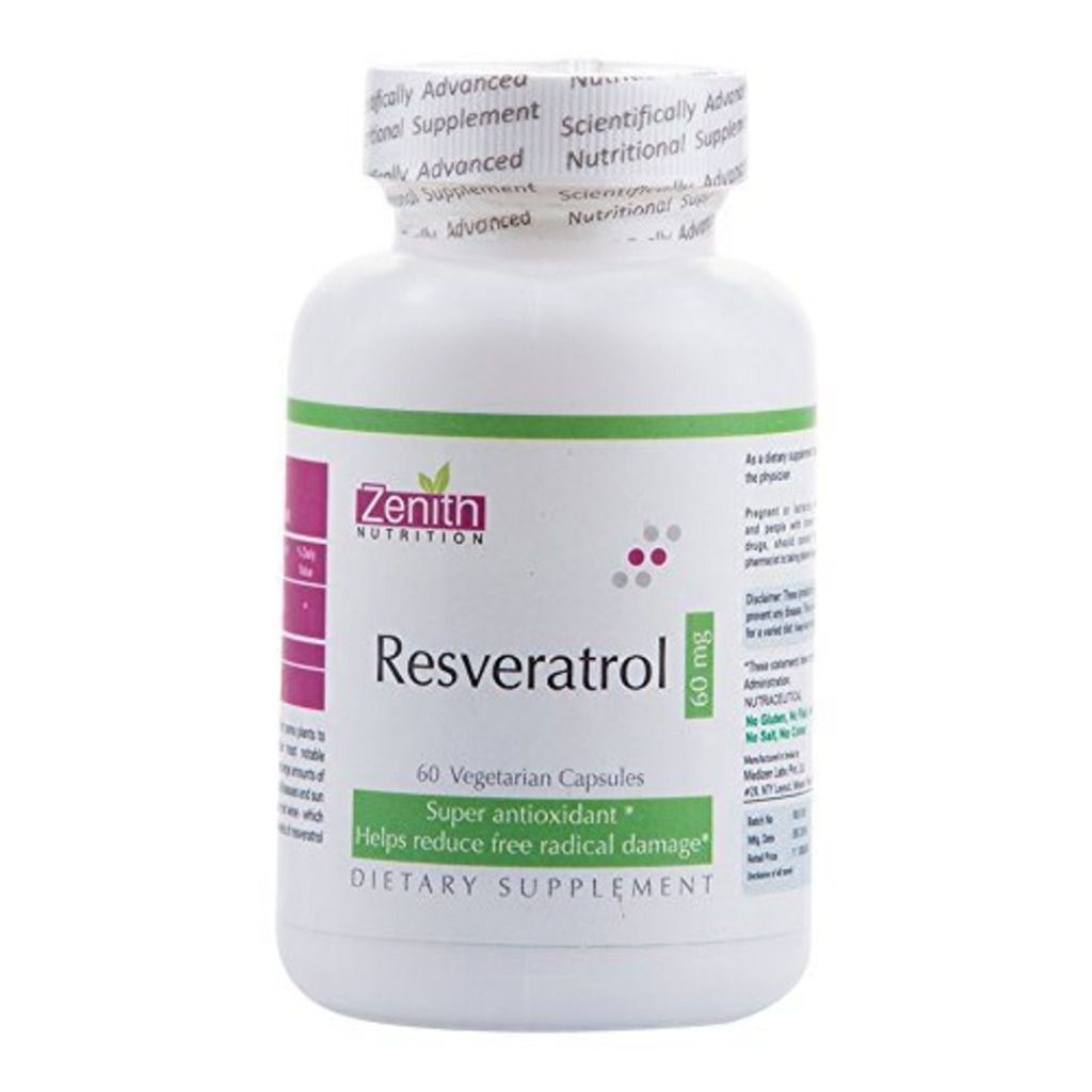 Zenith Nutrition Resveratrol 60mg
