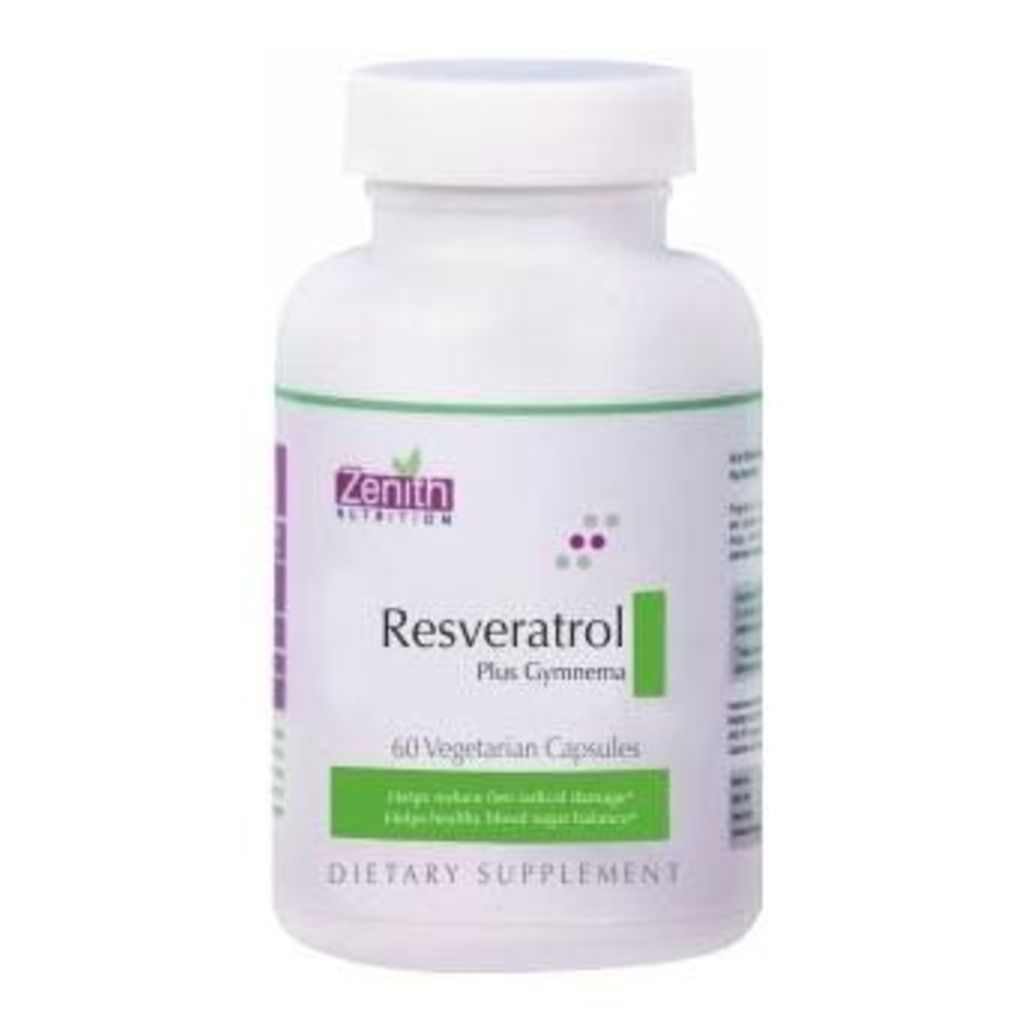 Zenith Nutrition Resveratrol Plus Gymnema Capsules